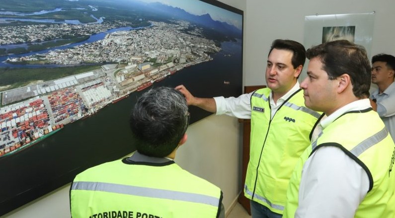 Portos do Paraná continuarão a receber fortes investimentos pelo Governo do Estado